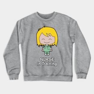 Nurse in Training - Girl Crewneck Sweatshirt